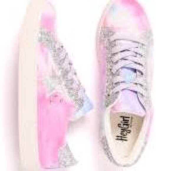 NEW in box - multiple sizes - Corkys SuperNova Pastel Tie Dye sneakers - Picture 2 of 5